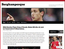 Tablet Screenshot of bergkampesque.com